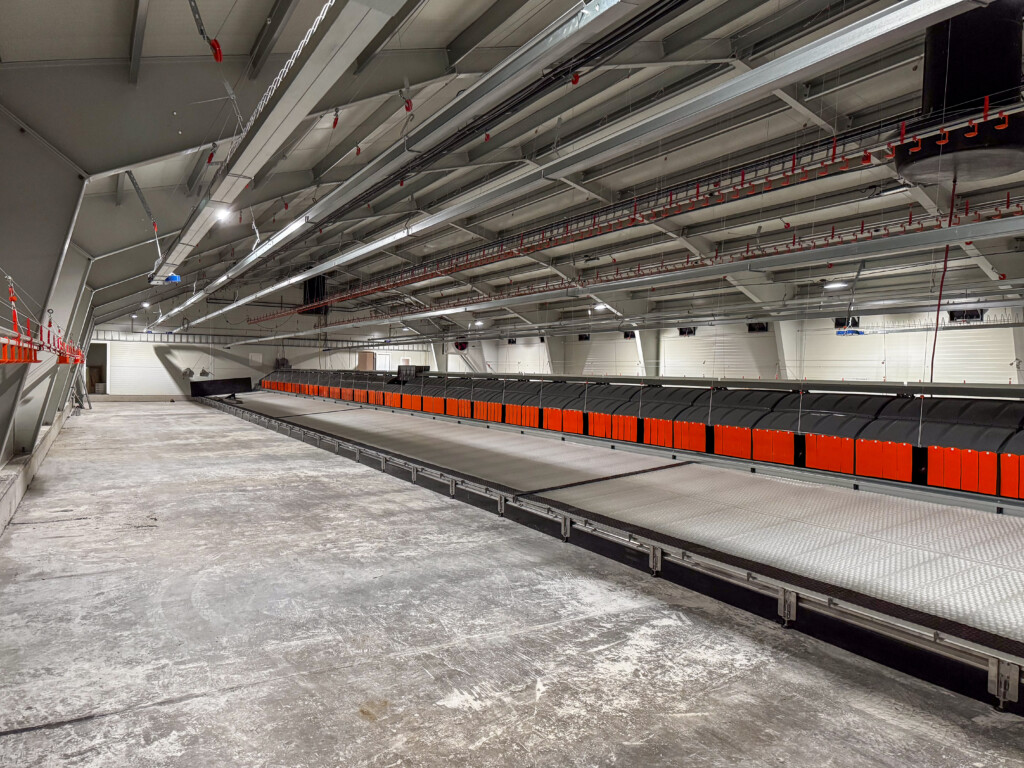 Rugegghus hos Tom Erik Klevmo Saur. Snåsa, desember 2025